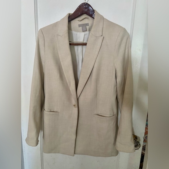 H&M Cream Blazer - Picture 1 of 1